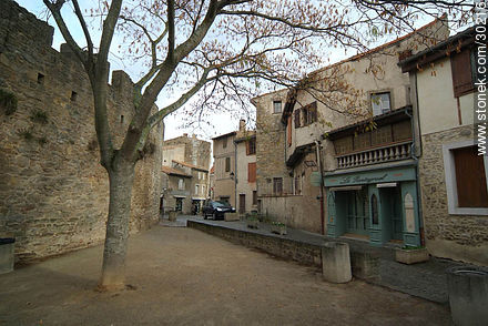 Le Pantagruel, resto bar. - Region of Languedoc-Rousillon - FRANCE. Photo #30216