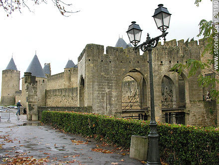 La Cité de Carcassonne - Region of Languedoc-Rousillon - FRANCE. Photo #30190