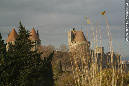 La Cité de Carcassonne - Region of Languedoc-Rousillon - FRANCE. Photo #30245
