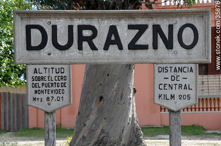 Estación de ferrocarril de Durazno. - Departamento de Durazno - URUGUAY. Foto No. 35876