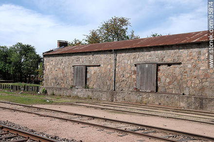 Estación de ferrocarril de Durazno. - Departamento de Durazno - URUGUAY. Foto No. 35874