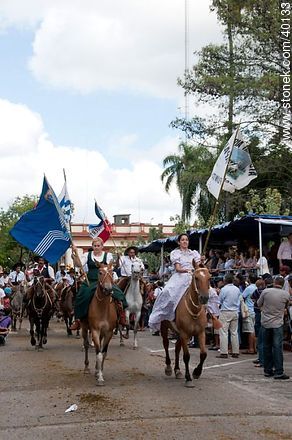 Sociedad criolla salteña - Departamento de Tacuarembó - URUGUAY. Foto No. 40133