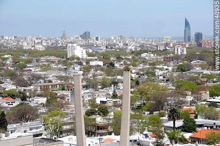 View of Montevideo. - Department of Montevideo - URUGUAY. Photo #40935