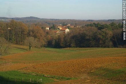 Landscapes of the Dordogne - Region of Aquitaine - FRANCE. Photo #43142