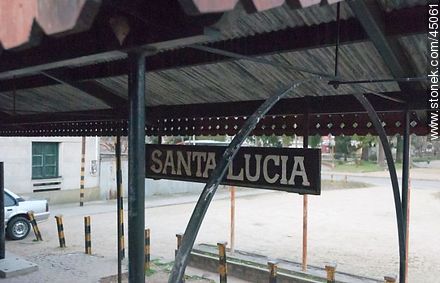 Santa Lucía Station. - Department of Montevideo - URUGUAY. Photo #45061