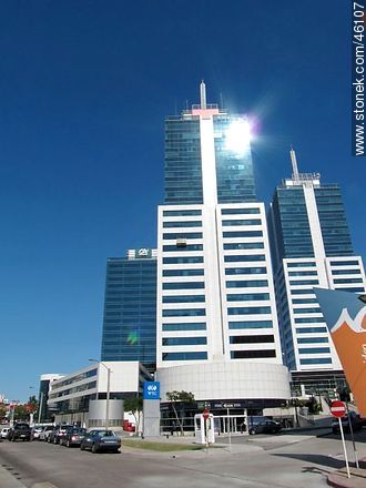 Three towers of the World Trade Center Montevideo (2010) - Department of Montevideo - URUGUAY. Photo #46107