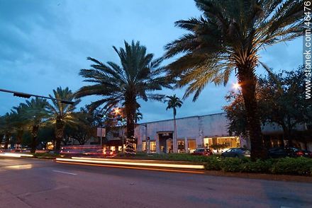 Miracle Mile in Coral Gables - State of Florida - USA-CANADA. Photo #46476