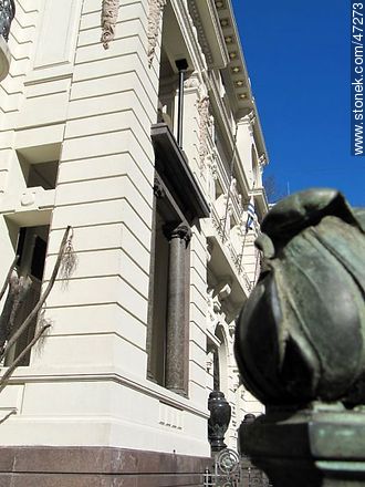 Palacio Francisco Piria. Building of the Supreme Court. - Department of Montevideo - URUGUAY. Photo #47273