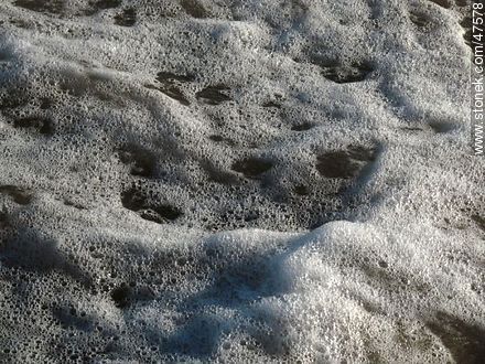 Foam on the shore - Department of Maldonado - URUGUAY. Photo #47578
