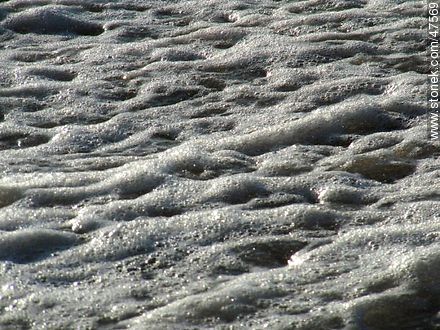Foam on the shore - Department of Maldonado - URUGUAY. Photo #47569