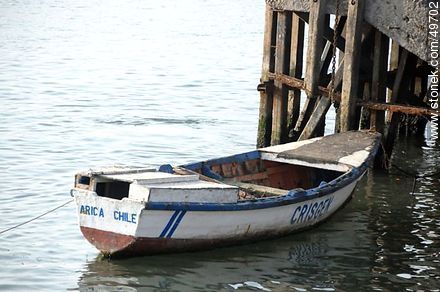 Boat at the pier - Chile - Others in SOUTH AMERICA. Photo #49702