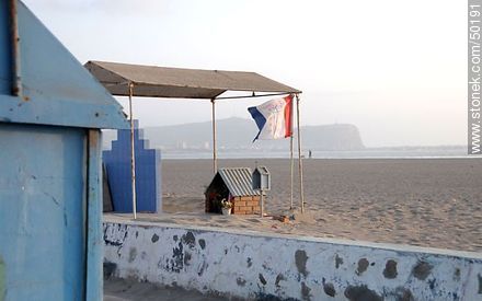 Animita en la playa Las Machas, Avenida Las Dunas. - Chile - Otros AMÉRICA del SUR. Foto No. 50191