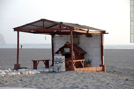 Animita en la playa Las Machas, Avenida Las Dunas. Cristian Vega Palacios. - Chile - Otros AMÉRICA del SUR. Foto No. 50186