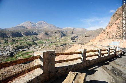Mirador turístico de Putre, capital de la provincia de Parinacota. - Chile - Otros AMÉRICA del SUR. Foto No. 50577