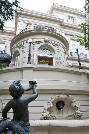 Brazilian ambassador's residence in Uruguay. Pietracaprina Palace in Artigas Boulevard and Rivera Avenue. - Department of Montevideo - URUGUAY. Photo #50874