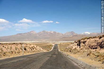 Nevados de Quimsachata from Route 11 to Bolivia - Chile - Others in SOUTH AMERICA. Photo #51623