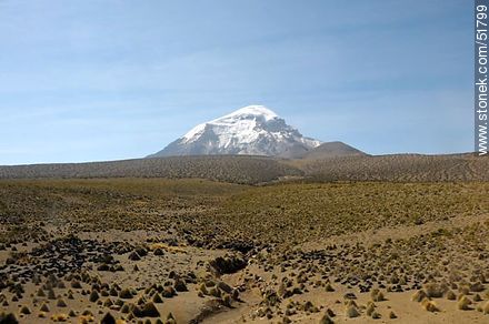 Sajama National Park. Sajama volcano. - Bolivia - Others in SOUTH AMERICA. Photo #51799