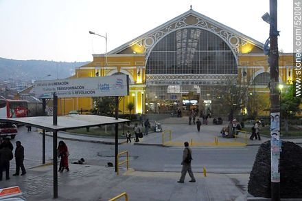 Terminal de Ómnibus de La Paz. 2010. 