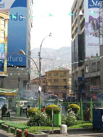 Plaza Vicenta Juariste Eguino - Bolivia - Others in SOUTH AMERICA. Photo #52071