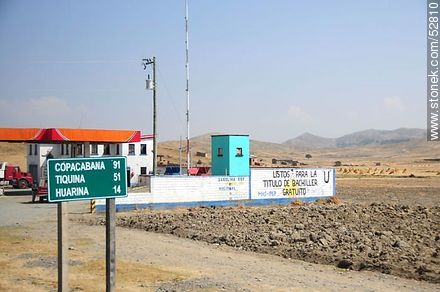 Pueblo Batallas en Ruta Nacional 2 - Bolivia - Otros AMÉRICA del SUR. Foto No. 52810