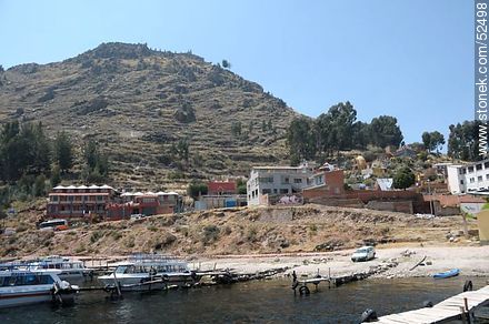 Port of Copacabana, Lake Titicaca.  - Bolivia - Others in SOUTH AMERICA. Photo #52498