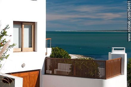 José Ignacio seaside resort. Terrace with sea view and Punta del Este. - Punta del Este and its near resorts - URUGUAY. Photo #54081