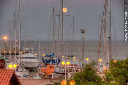 Dawn in the port - Department of Maldonado - URUGUAY. Photo #55056
