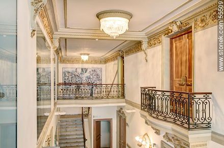 Bartolomé Macció Theatre. Top of the entrance hall. - San José - URUGUAY. Photo #55509