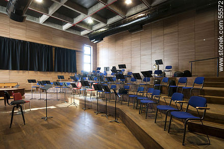 Small rehearsal and concert room in Sodre. - Department of Montevideo - URUGUAY. Photo #55572