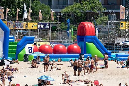 Inflatable games - Department of Montevideo - URUGUAY. Photo #56365