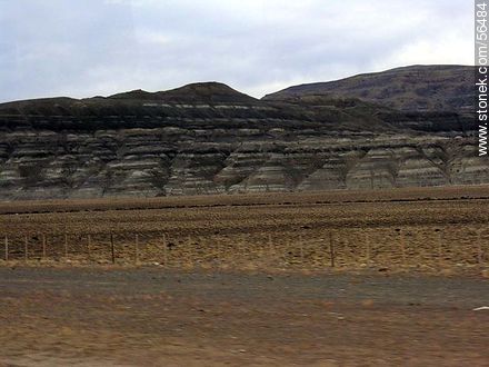 Stratified sediments -  - ARGENTINA. Photo #56484