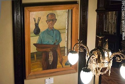 Museo de Artes Decorativas. Self-portrait of José Cziffery - Department of Salto - URUGUAY. Photo #57140