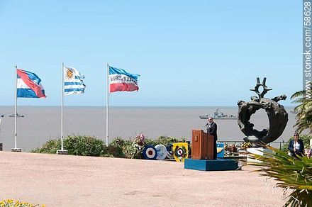 Día de la Armada (Navy Day) in its plaza in Punta Gorda - Department of Montevideo - URUGUAY. Photo #58628