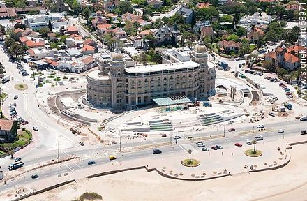 Aerial View of Hotel Carrasco in 2012 - Department of Montevideo - URUGUAY. Photo #58971