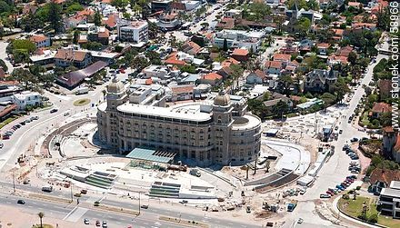 Aerial View of Hotel Carrasco in 2012 - Department of Montevideo - URUGUAY. Photo #58966