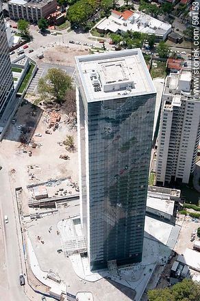 Aerial view of Tower 4 World Trade Center Montevideo (2012) - Department of Montevideo - URUGUAY. Photo #59153