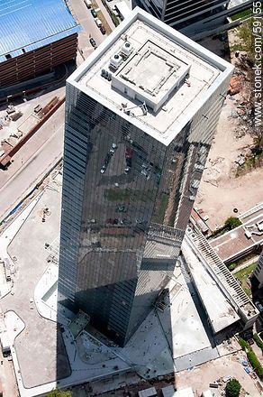 Aerial view of Tower 4 World Trade Center Montevideo (2012) - Department of Montevideo - URUGUAY. Photo #59155
