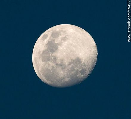Luna casi llena al atardecer -  - IMÁGENES VARIAS. Foto No. 59422