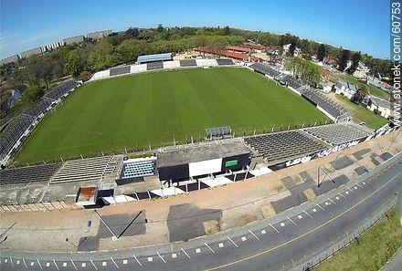 Aerial view Alfredo Victor Viera Stadium of Montevideo Wanderers Club - Department of Montevideo - URUGUAY. Photo #60753