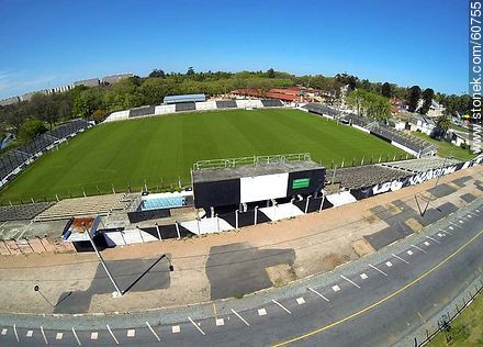 Aerial view Alfredo Victor Viera Stadium Montevideo Wanderers Club - Department of Montevideo - URUGUAY. Photo #60755