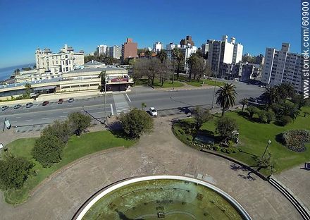 Edificio Mercosur and Municipal Casino - Department of Montevideo - URUGUAY. Photo #60900