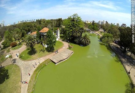 El lago del Parque Rodó - Departamento de Montevideo - URUGUAY. Foto No. 61022