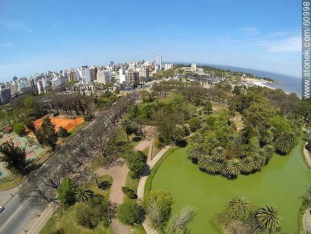 Lake in Parque Rodó - Department of Montevideo - URUGUAY. Photo #60998