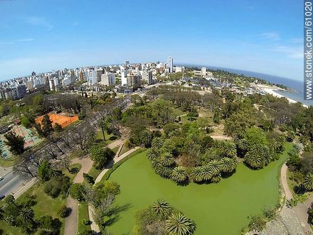 The lake of Parque Rodó - Department of Montevideo - URUGUAY. Photo #61020