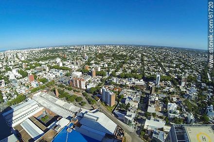 Foto aérea de la calle Tte. Gral. Galarza - Departamento de Montevideo - URUGUAY. Foto No. 61720