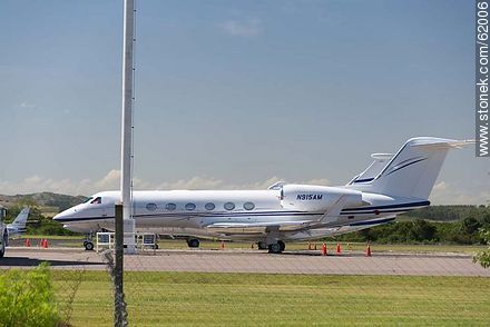 Private jets at the airport in Punta del Este C / C Carlos Curbelo - Punta del Este and its near resorts - URUGUAY. Photo #62006
