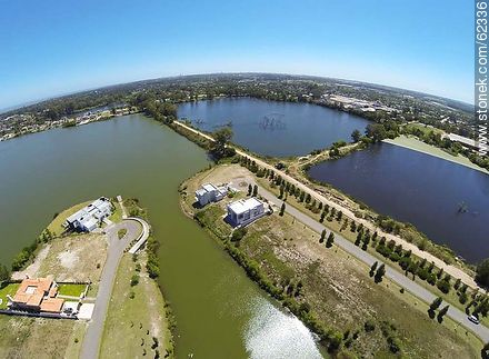 Carrasco Lakes and surrounding residences - Department of Canelones - URUGUAY. Photo #62336