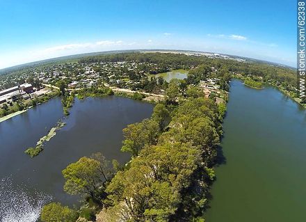 Carrasco Lakes and surrounding residences - Department of Canelones - URUGUAY. Photo #62338
