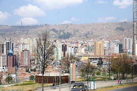 Buildings viewed from Avenida del Ejercito - Bolivia - Others in SOUTH AMERICA. Photo #62557