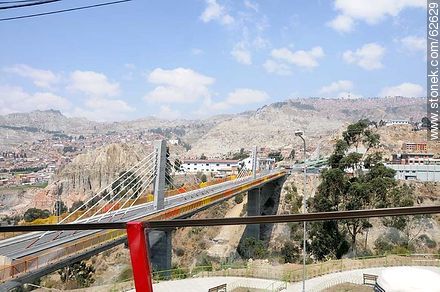 Vista desde la Avenida Saavedra. Puente Unión - Bolivia - Otros AMÉRICA del SUR. Foto No. 62629